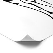 "Dodelijke druppel geweldig" Poster (Hoek)