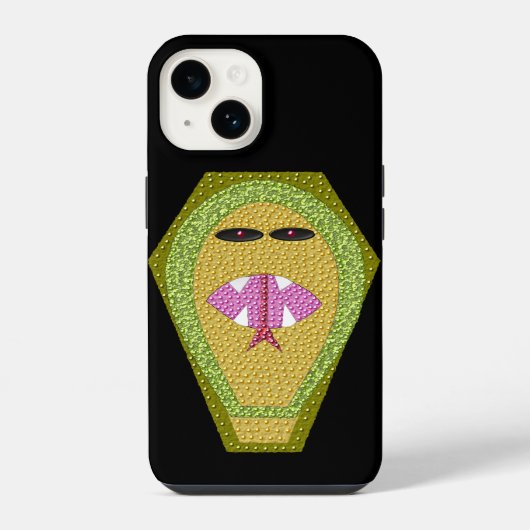 Dodelijke Egyptische Cobra iPhone Hoesje (Achterkant)