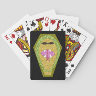 Dodelijke Egyptische Cobra-speelkaarten Pokerkaarten