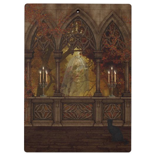 Dodelijke Ghost-klembord Klembord (Achterkant)