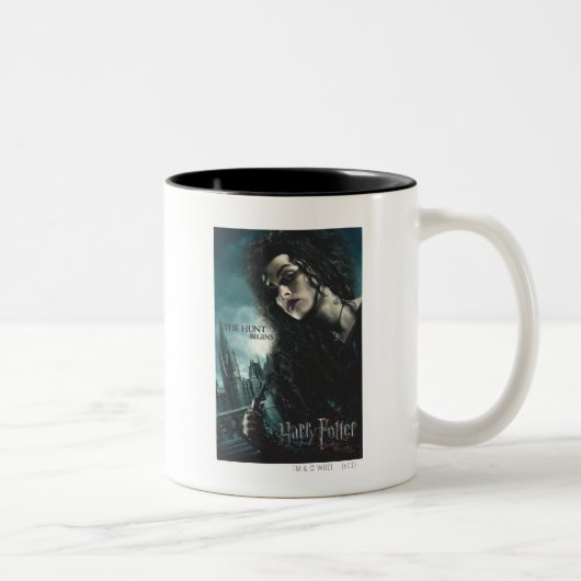 Dodelijke Hallows - Bellatrix Lestrange 2 Tweekleurige Koffiemok (Rechts)