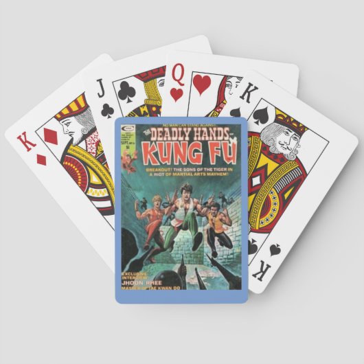 Dodelijke handen 17 pokerkaarten (Achterkant)