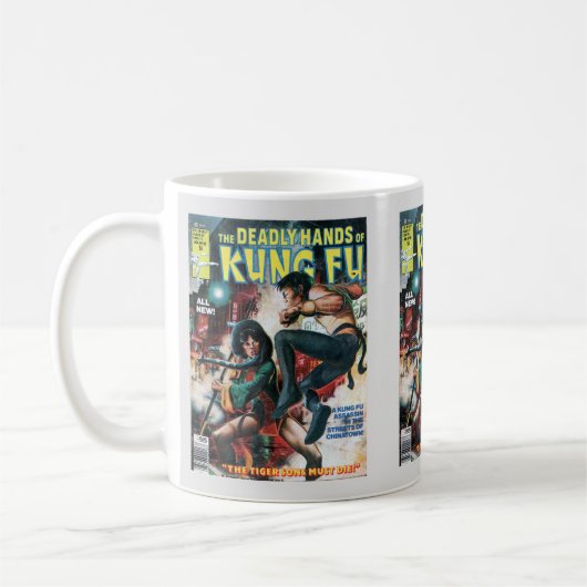 Dodelijke handen 19 koffiemok (Links)
