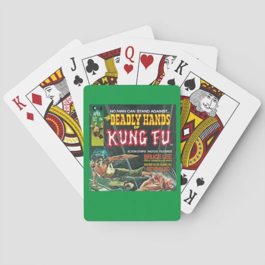 Dodelijke handen 26 pokerkaarten (Achterkant)