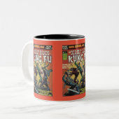 Dodelijke handen 29 tweekleurige koffiemok (Voorkant links)