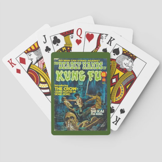 Dodelijke handen 30 pokerkaarten (Achterkant)