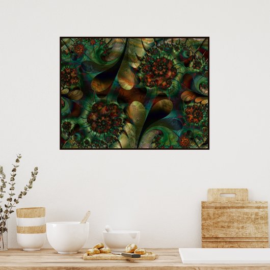 Dodelijke inschrijving poster (Keuken)