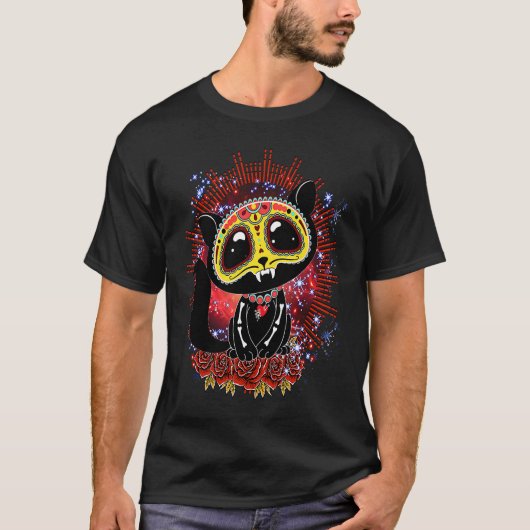 Dodelijke Kat T-shirt (Voorkant)