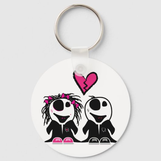 DODELIJKE LIEFDE SLEUTELHANGER (Voorkant)
