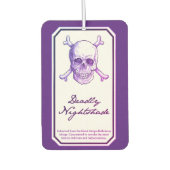 Dodelijke nachtschaduw luchtverfrisser (Voorkant)