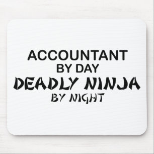 Dodelijke Ninja door Night - Accountant Muismat