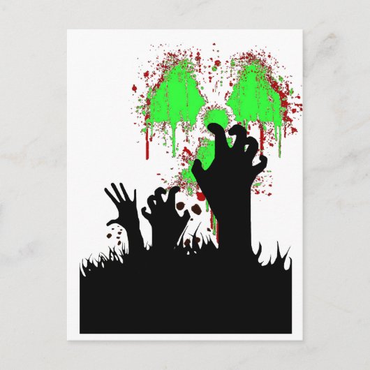 Dodelijke opkomst briefkaart (Voorkant)