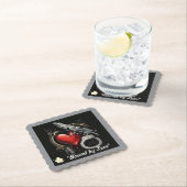 "Dodelijke passie" Kartonnen Onderzetters (Insitu)