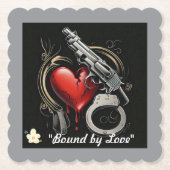 "Dodelijke passie" Kartonnen Onderzetters (Voorkant)