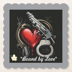 "Dodelijke passie" Kartonnen Onderzetters