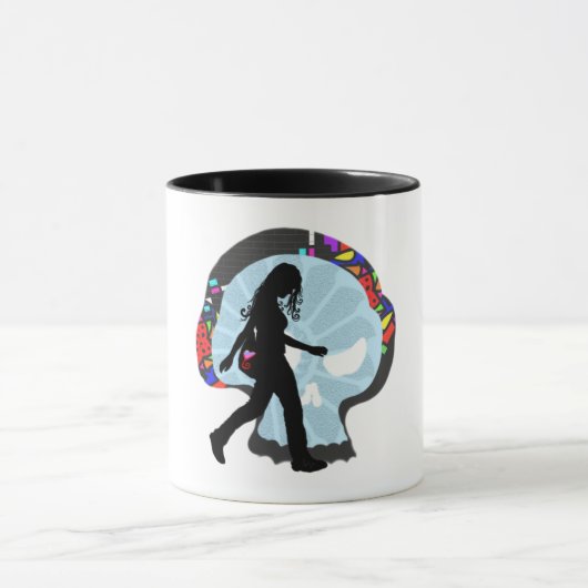 Dodelijke stijl mok (Midden)