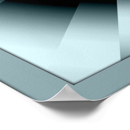 Dodelijke stralingsoptische illusie poster (Hoek)