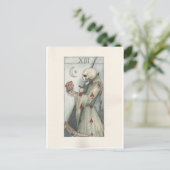 dodelijke tarotkaart dominic murphy briefkaart (Staand voorkant)