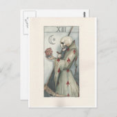 dodelijke tarotkaart dominic murphy briefkaart (Voorkant / Achterkant)