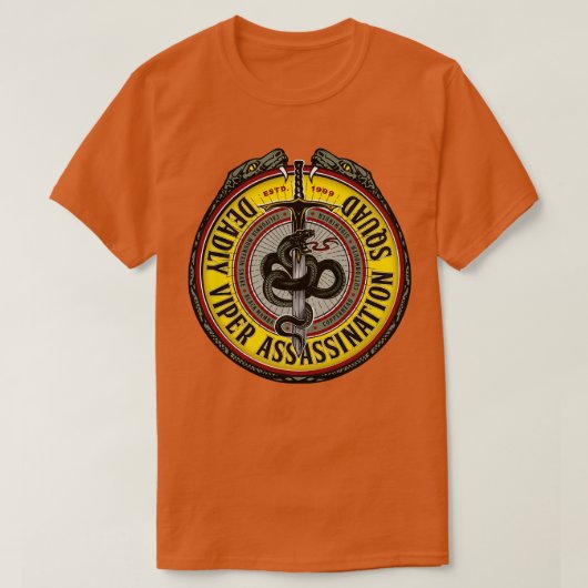 Dodelijke Viper moordcommando T-shirt (Design voorkant)