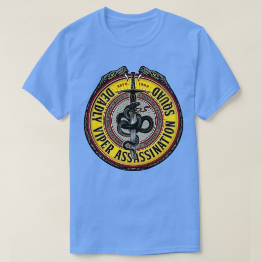 Dodelijke Viper moordcommando T-shirt (Design voorkant)
