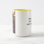 dodelijke vloek tweekleurige koffiemok (Center)