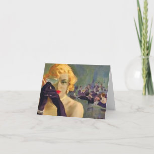 Dodelijke Vrouw ~ Kaart / Uitnodigingen