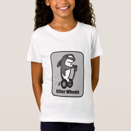 dodelijke wielen. t-shirt (Voorkant)