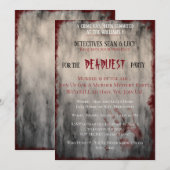 Dodelijkste feest kaart (Voorkant / Achterkant)