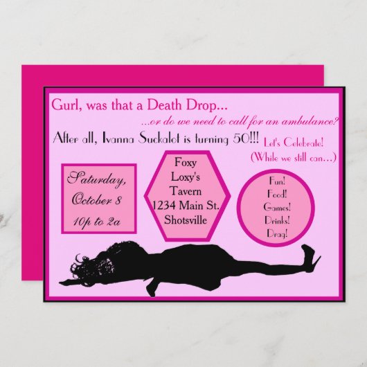 Dodemafslag Vervroegde dag Kaart (Voorkant / Achterkant)