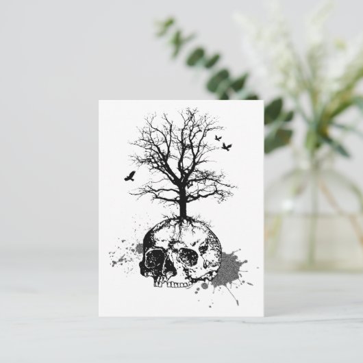 Dodemboom Briefkaart (Staand voorkant)