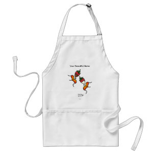 DodemmuackS!!! Aardbei en chocolade Standaard Schort