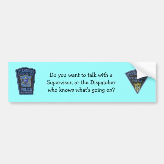 Dodemsticker voor verzending bumpersticker (Voorkant)