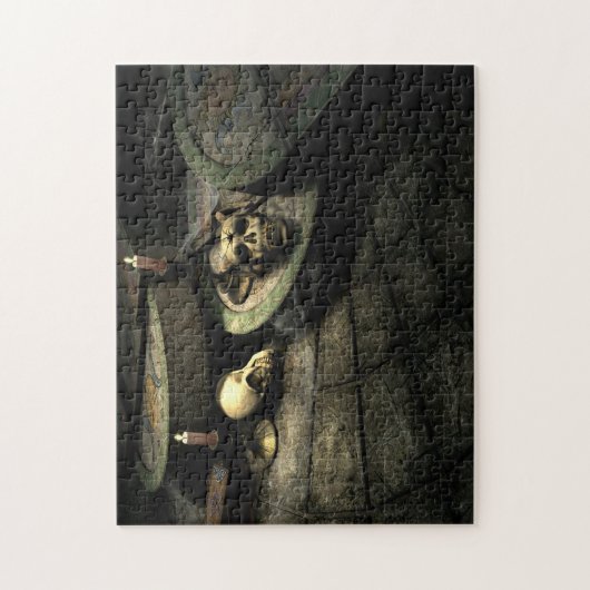 Doden Domain Gothic Art Puzzle Legpuzzel (Verticaal)