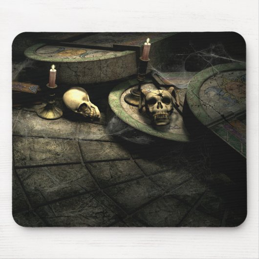 Doden DomeinGothic Art Mousepad Muismat (Voorkant)