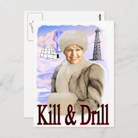 doden en boren briefkaart (Voorkant / Achterkant)