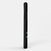 DODEN GROENE schedel MET BLOEMEN Case-Mate iPhone Case (Achterkant/rechts)