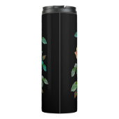 DODEN GROEne schedel MET bloemen Thermosbeker (Achterkant)