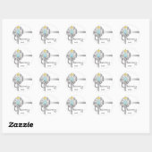 Doden! Sticker-aanpassen Ronde Sticker (Vel)