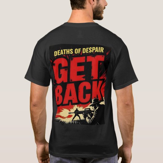 Doden van wanhoop — Get Back shirt (Achterkant)