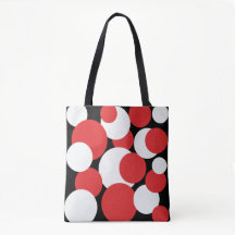 Doden van zwarte, witte en rode poka