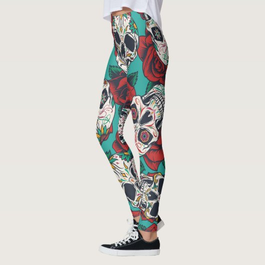 Dodendag in Mexico: Calaveras Leggings (Links)