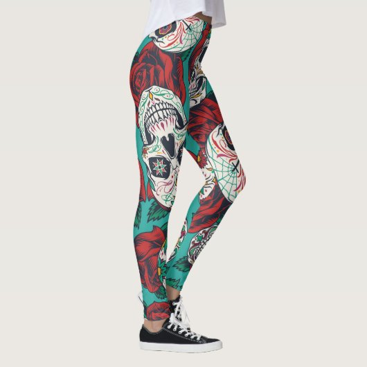 Dodendag in Mexico:  Calaveras Leggings (Rechts)