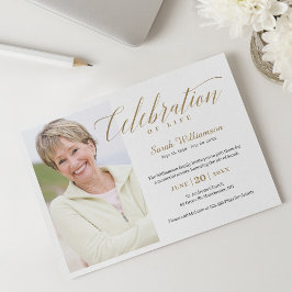 Dodenherdenkingsfeest van het Leven Foto Herinneri Kaart