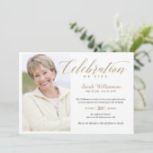 Dodenherdenkingsfeest van het Leven Foto Herinneri Kaart (Staand voorkant)