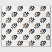 Dodenherdenkingsmagier met Fedora Cadeaupapier (Vlak)