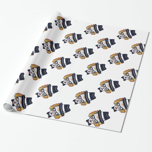 Dodenherdenkingsmagier met Fedora Cadeaupapier (Uitgerold)