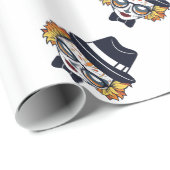Dodenherdenkingsmagier met Fedora Cadeaupapier (Rol Hoek)