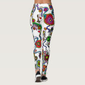Dodenheren Dag Dames Leggings (Achterkant)