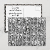 Dodenhuis Uitnodiging Briefkaart (Voorkant / Achterkant)